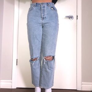 Pacsun high-rise straight jeans